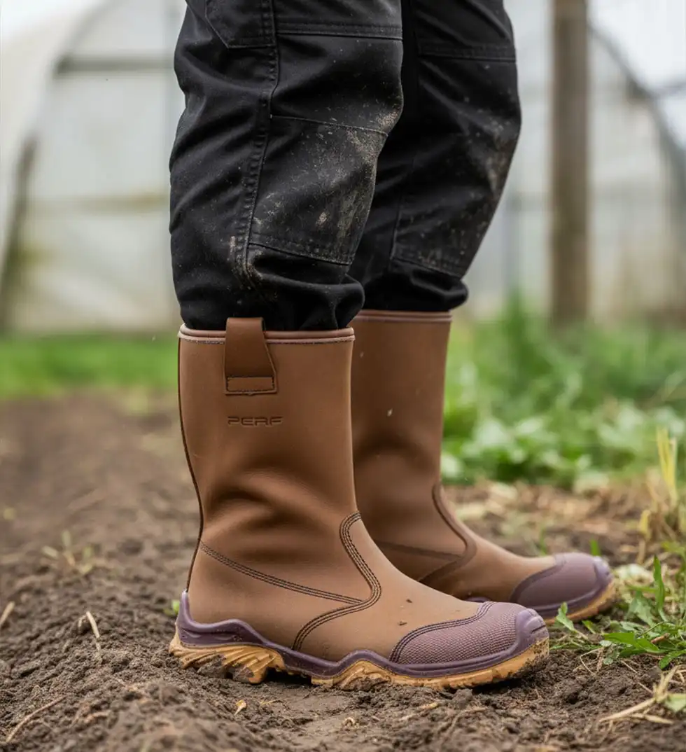 BEAUFORT CAP Scarpa antinfortunistica Stivale linea E-LITE indossate all'esterno