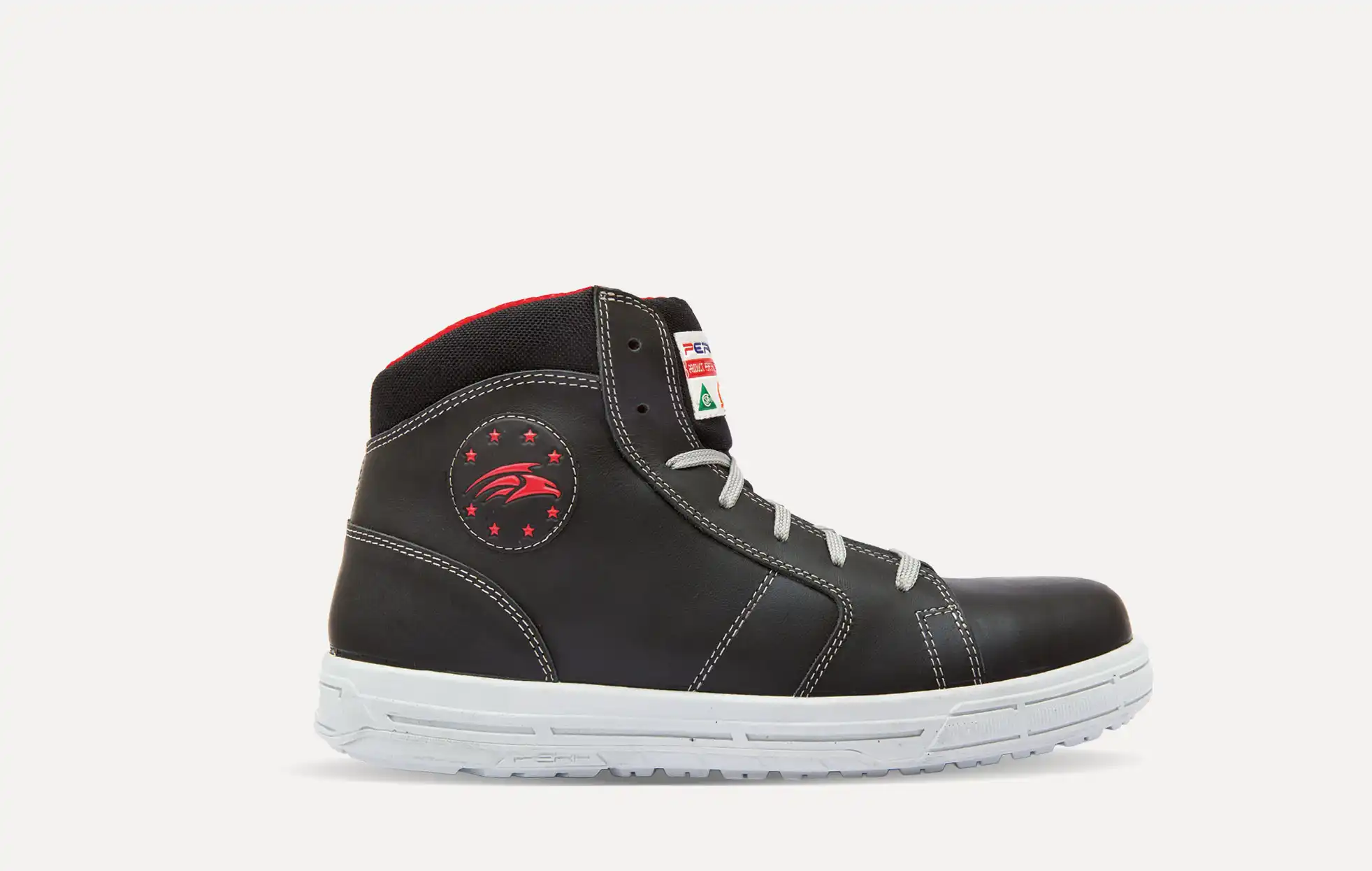 HARLEM Scarpa antinfortunistica altezza Media linea METROPOLIS su sfondo bianco