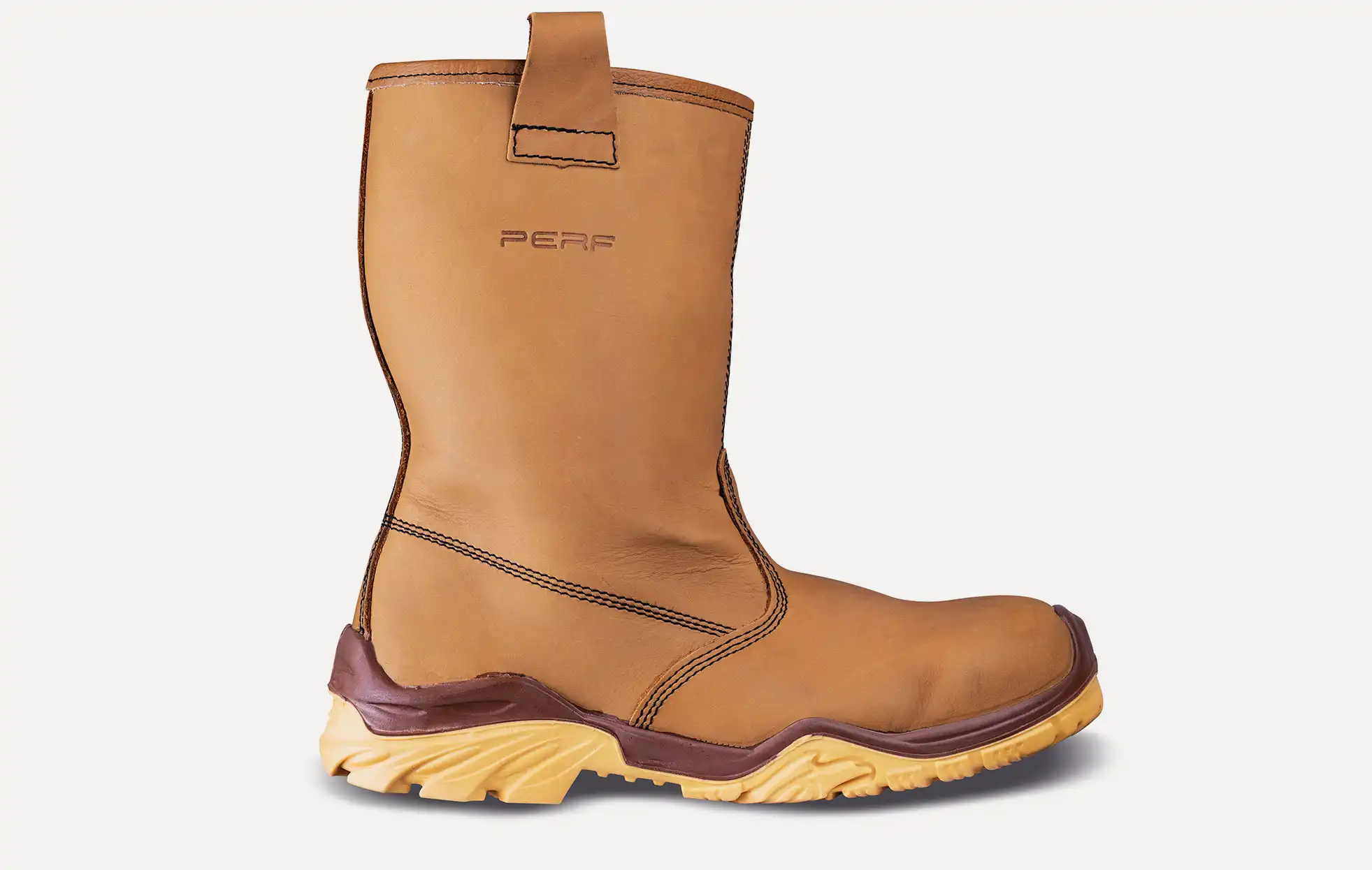 NORFOLK Scarpa antinfortunistica Stivale linea E-LITE su sfondo bianco