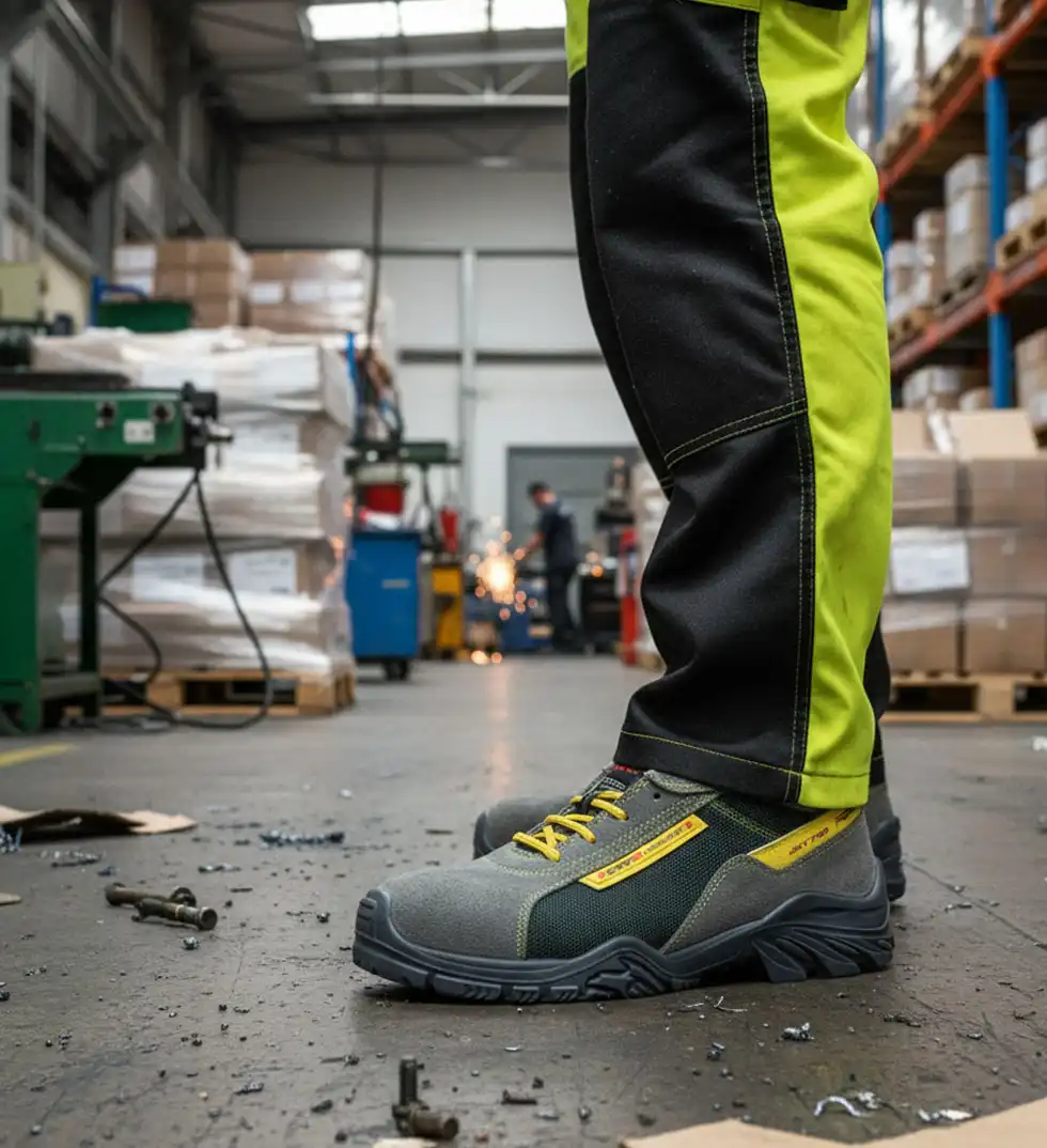 THUNDER Scarpa antinfortunistica Bassa linea E-LITE ambientate