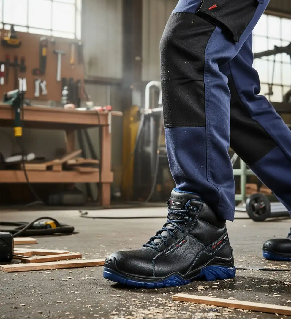 TORNADO HIGH Scarpa antinfortunistica Media linea E-LITE ambientate